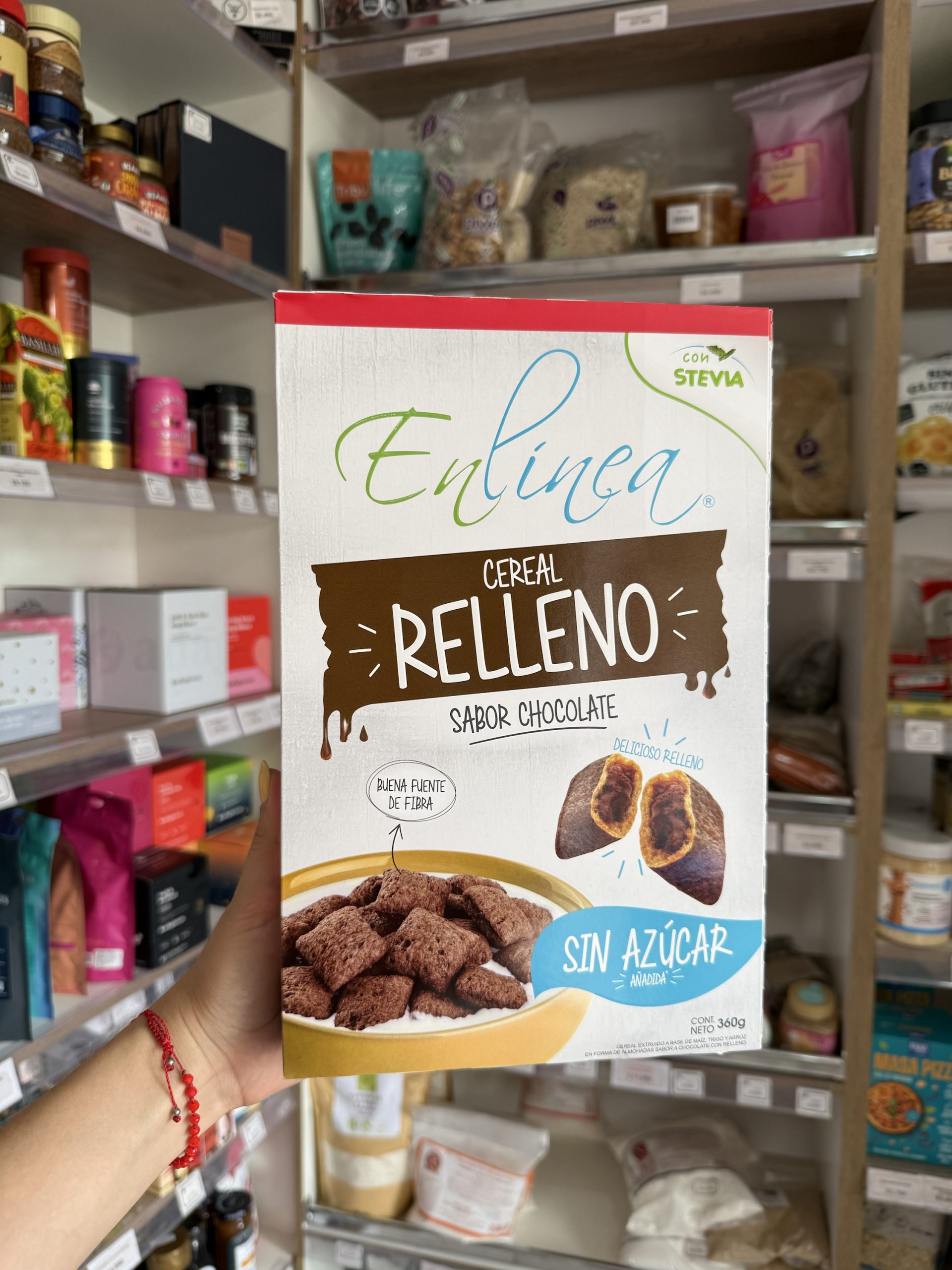 CEREAL EN LINEA RELLENO 360G CHOCOLATE