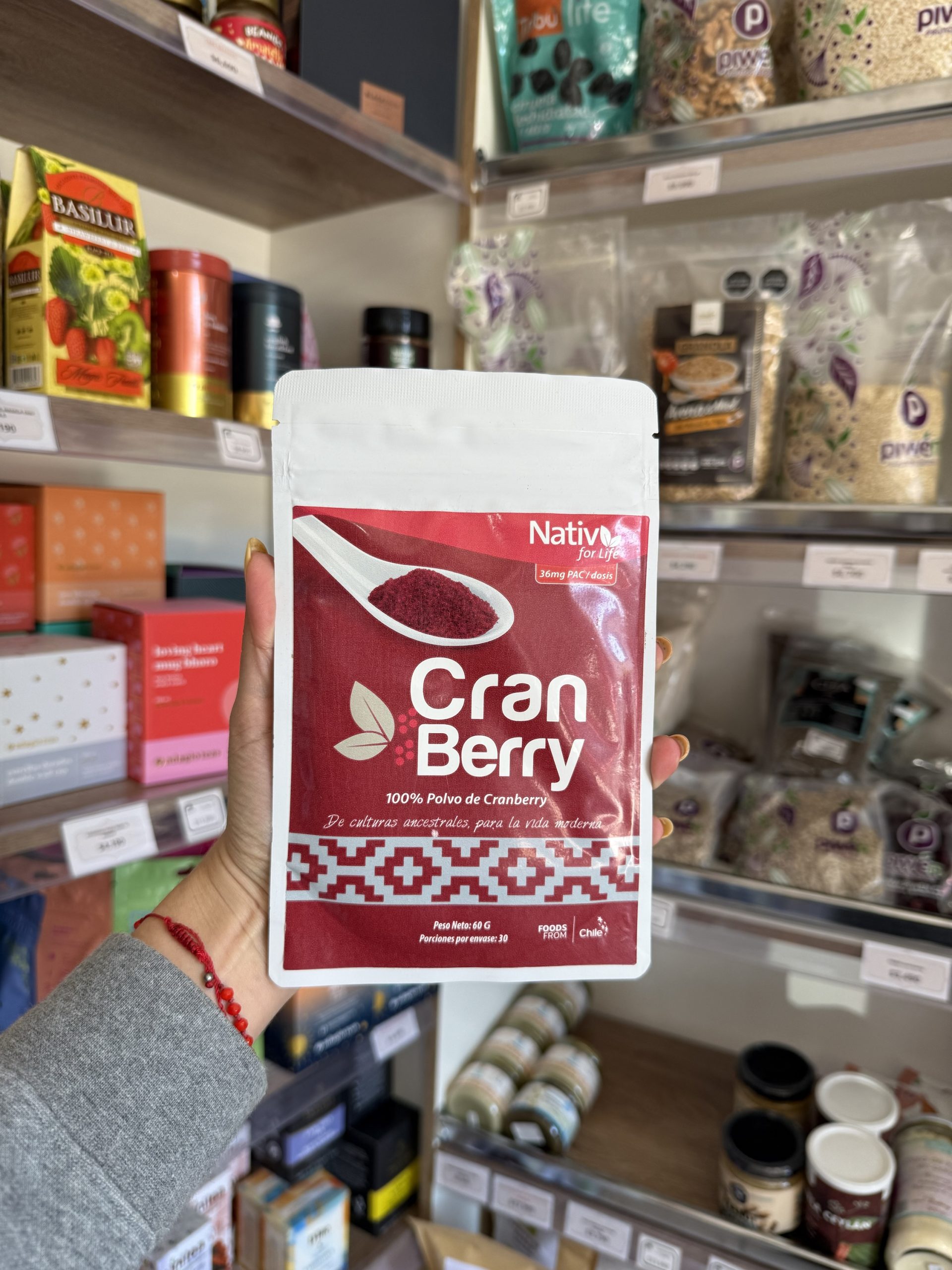 CRANBERRY POLVO NATIV FOR LIFE 60 GR