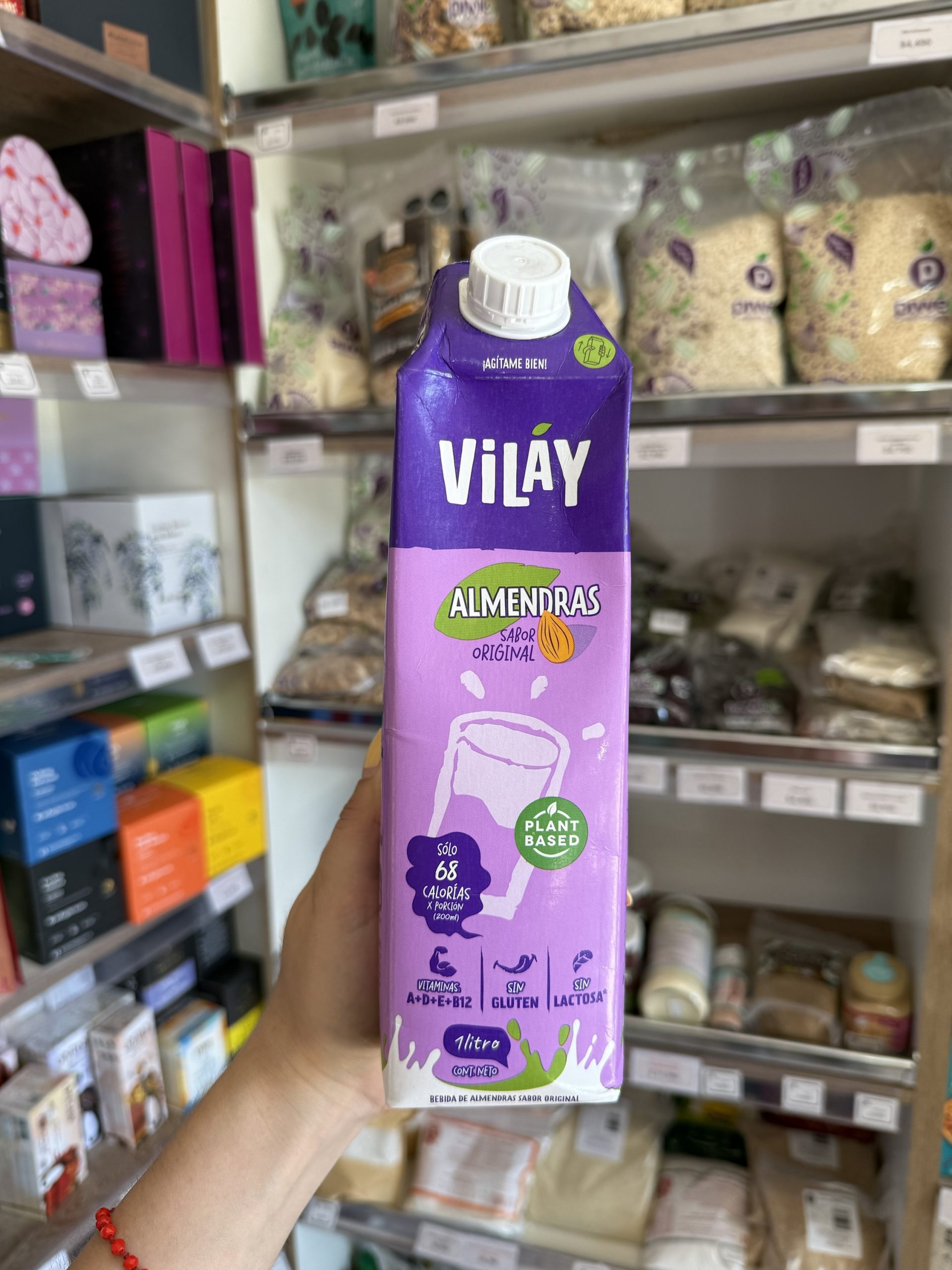 BEBIDA DE ALMENDRAS ORIGINAL VILAY 1 lt