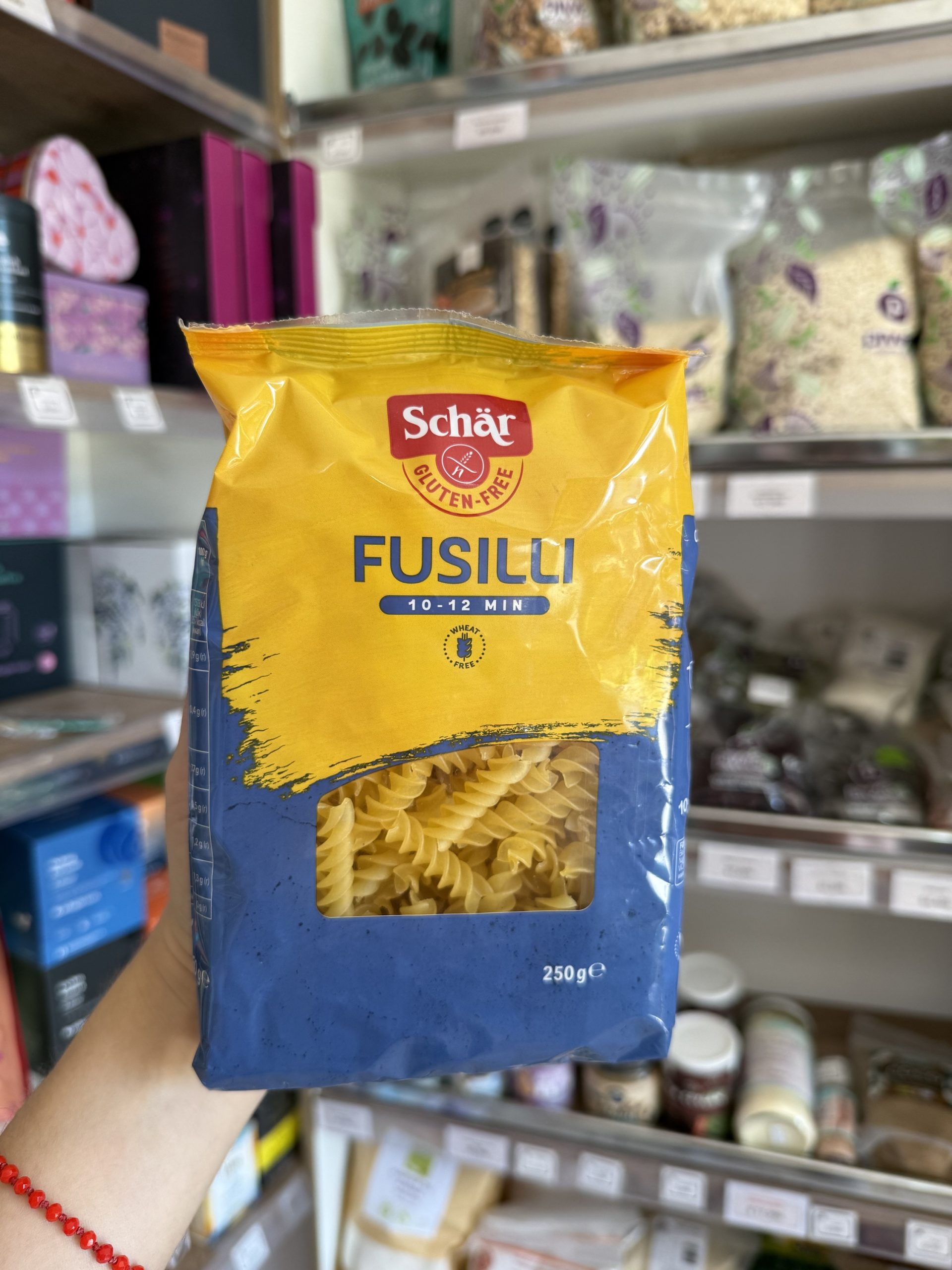FIDEO FUSILLI SCHAR SIN GLUTEN