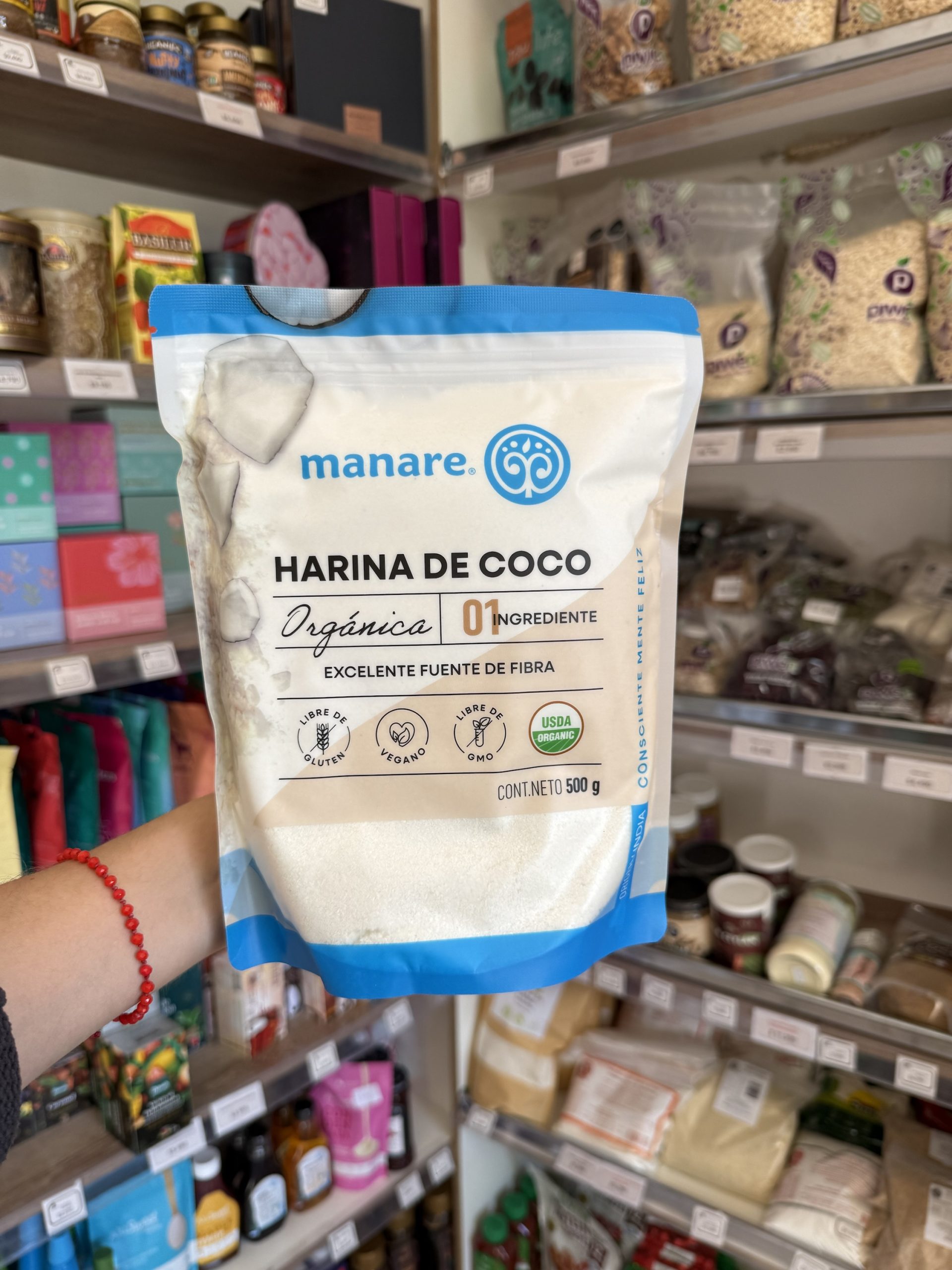 HARINA DE COCO MANARE 500 gr