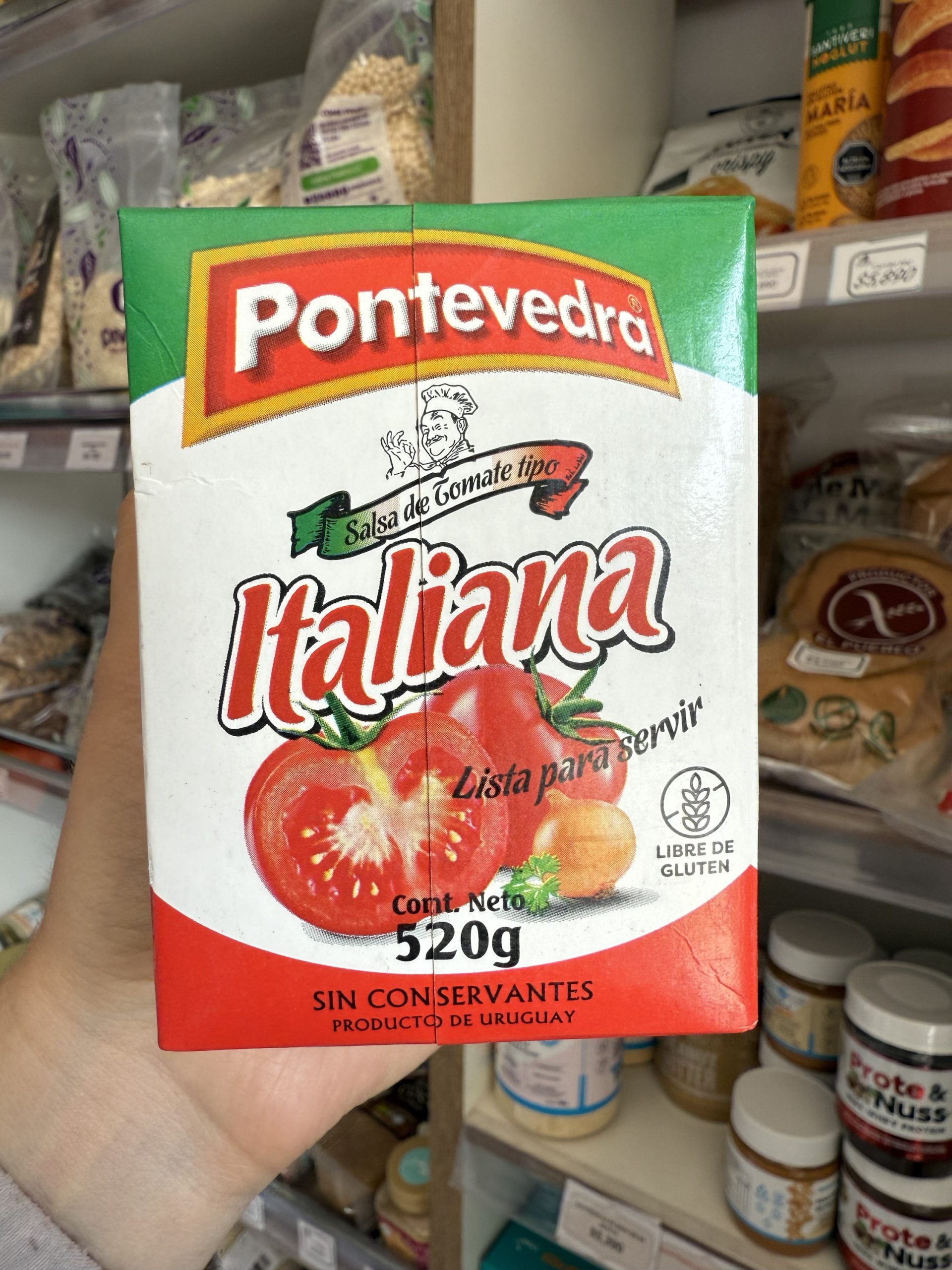 SALSA DE TOMATE PONTEVEDRA 520 gr