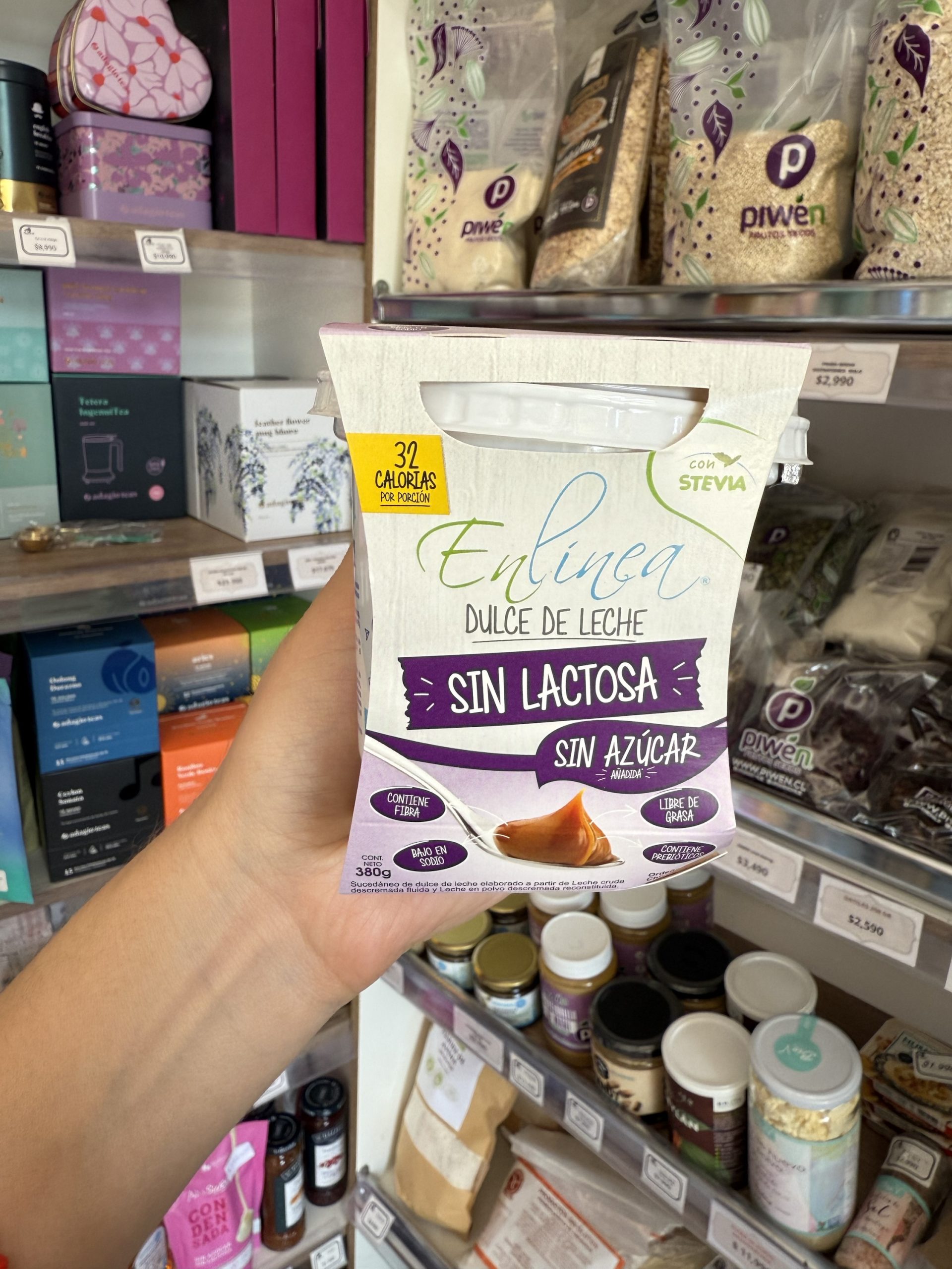 DULCE DE LECHE SIN LACTOSA EN LÍNEA 380 gr