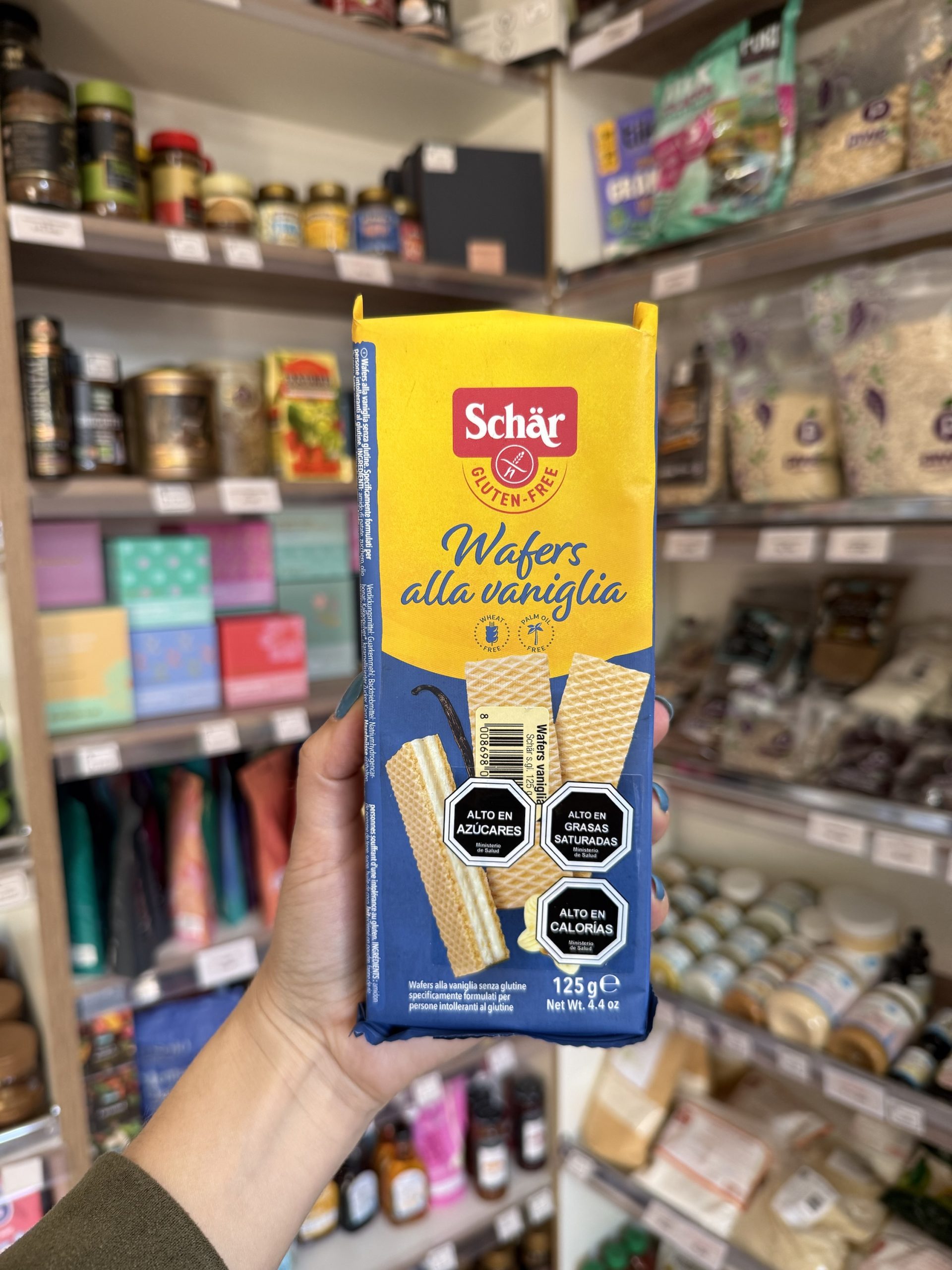 GALLETA WAFER VAINILLA 125 GR SCHAR