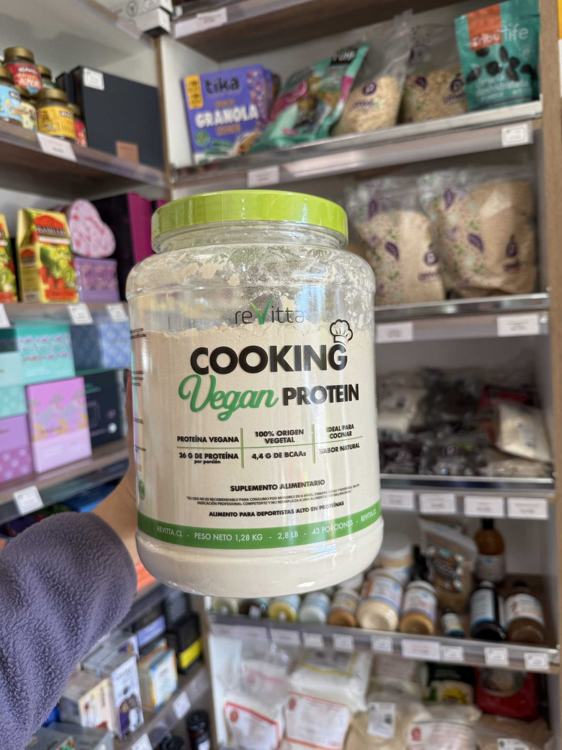 PROTEÍNA COOKING VEGAN 1,28 KG REVITTA