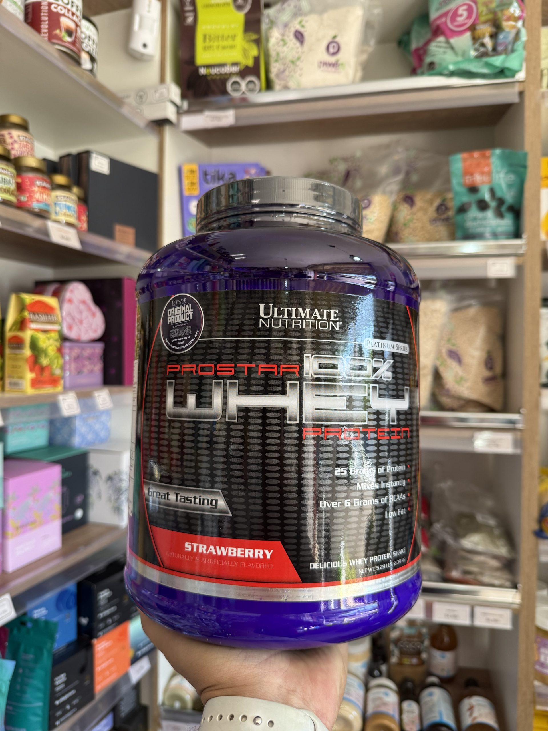 PROTEÍNA ULTÍMATE NUTRITION PROSTAR 100% WHEY 5 LBS STRAWBERRY