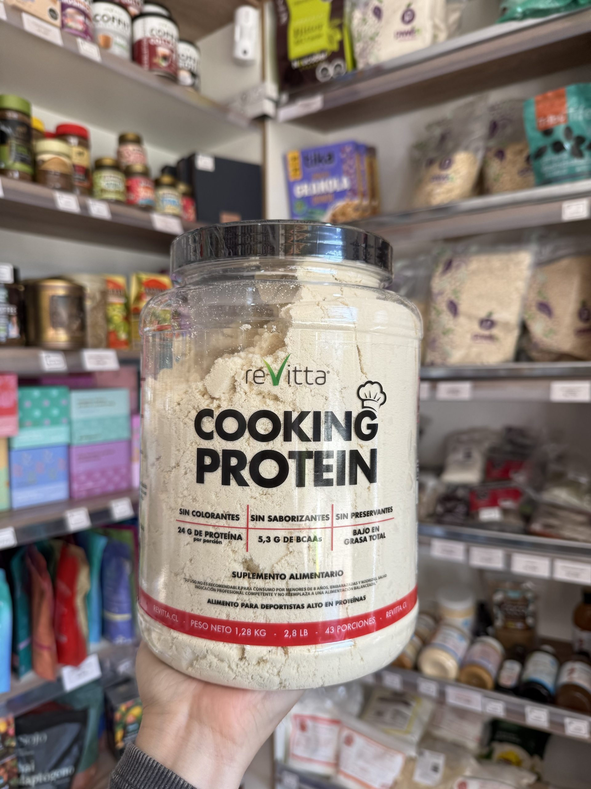 PROTEÍNA COOKING WHEY REVITTA 1,28KG