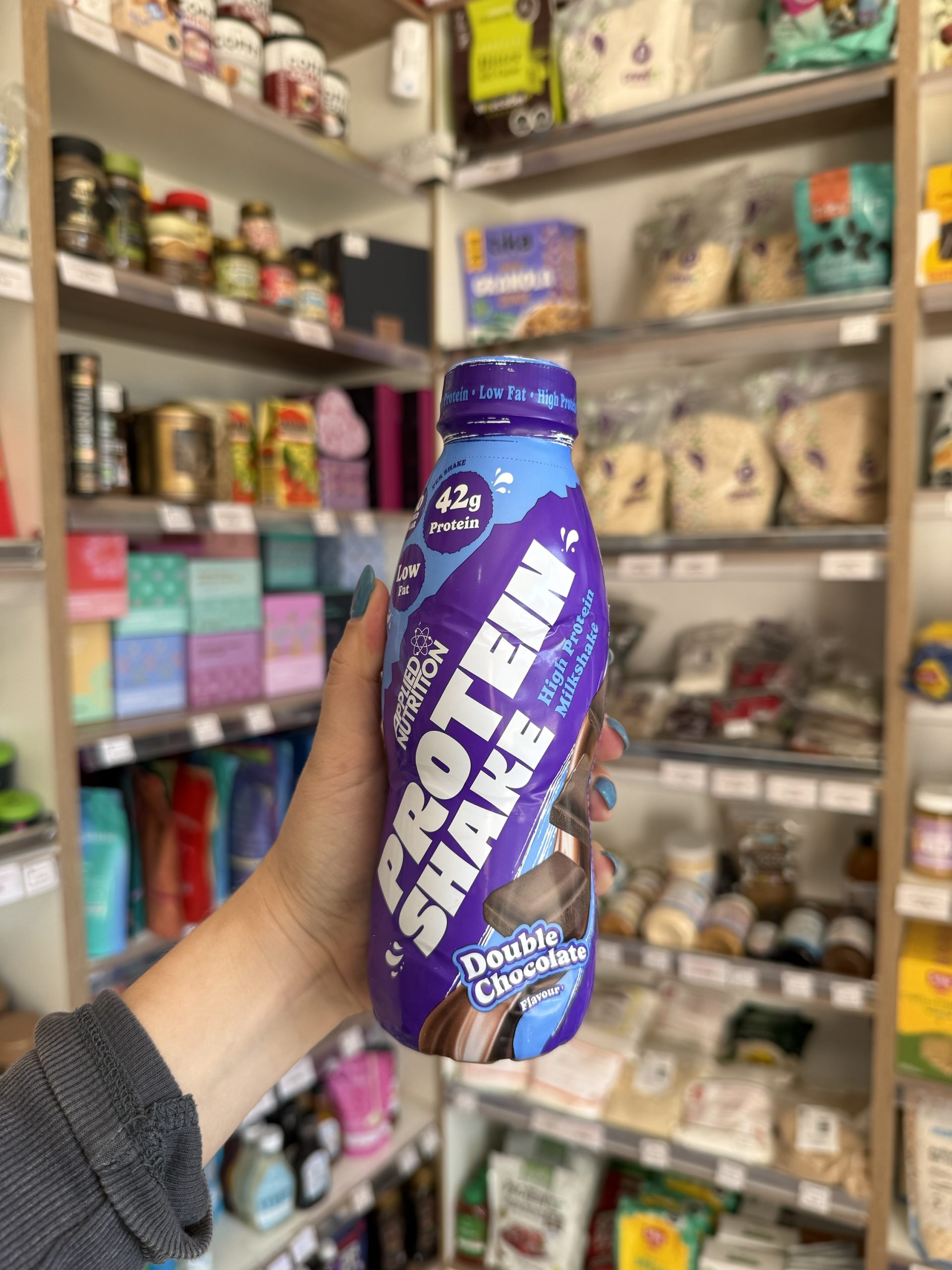 SHAKE APPLIED NUTRITION DOBLE CHOCOLATE  500 ML