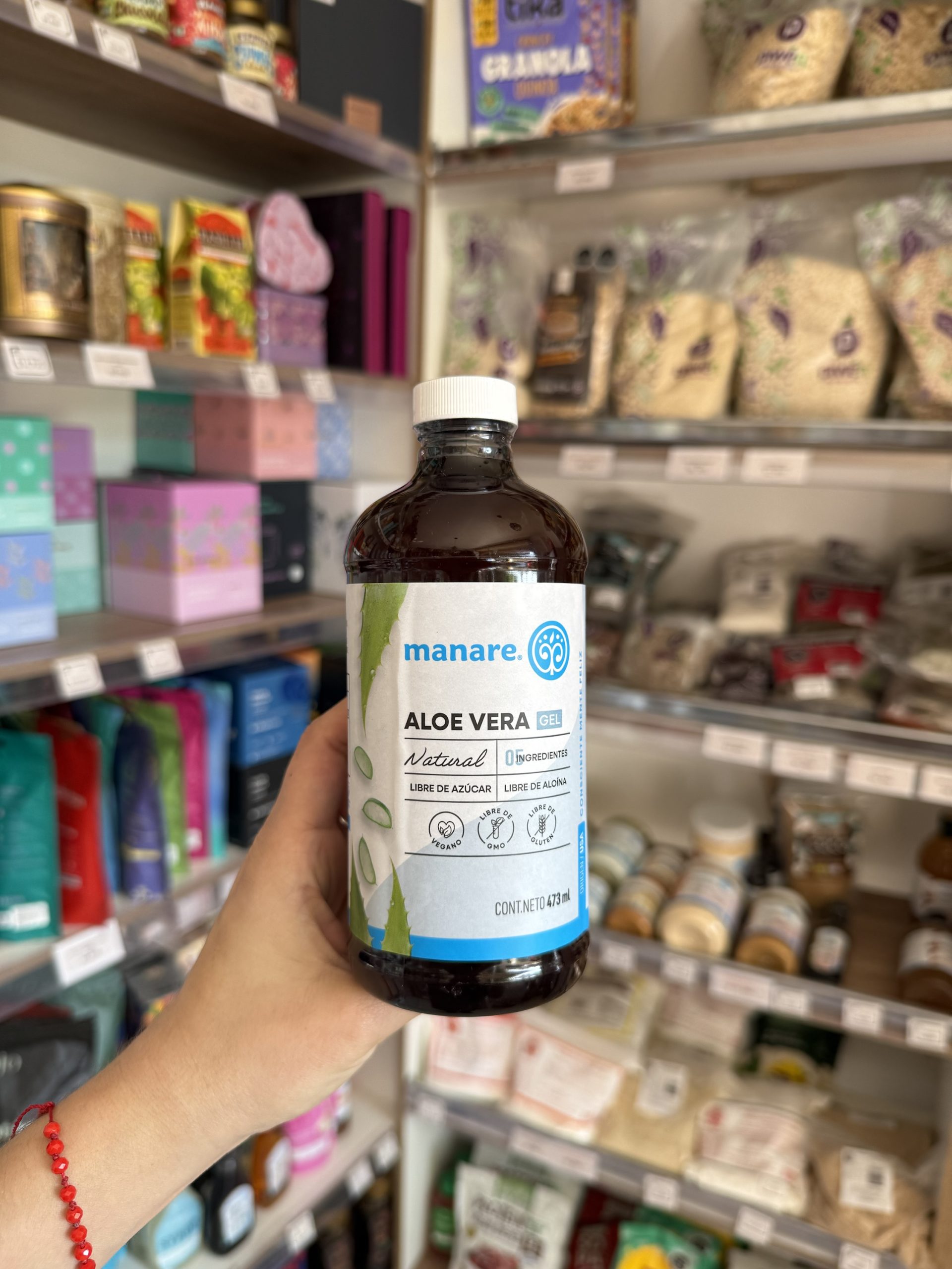 Aloe vera gel 473ml Manare