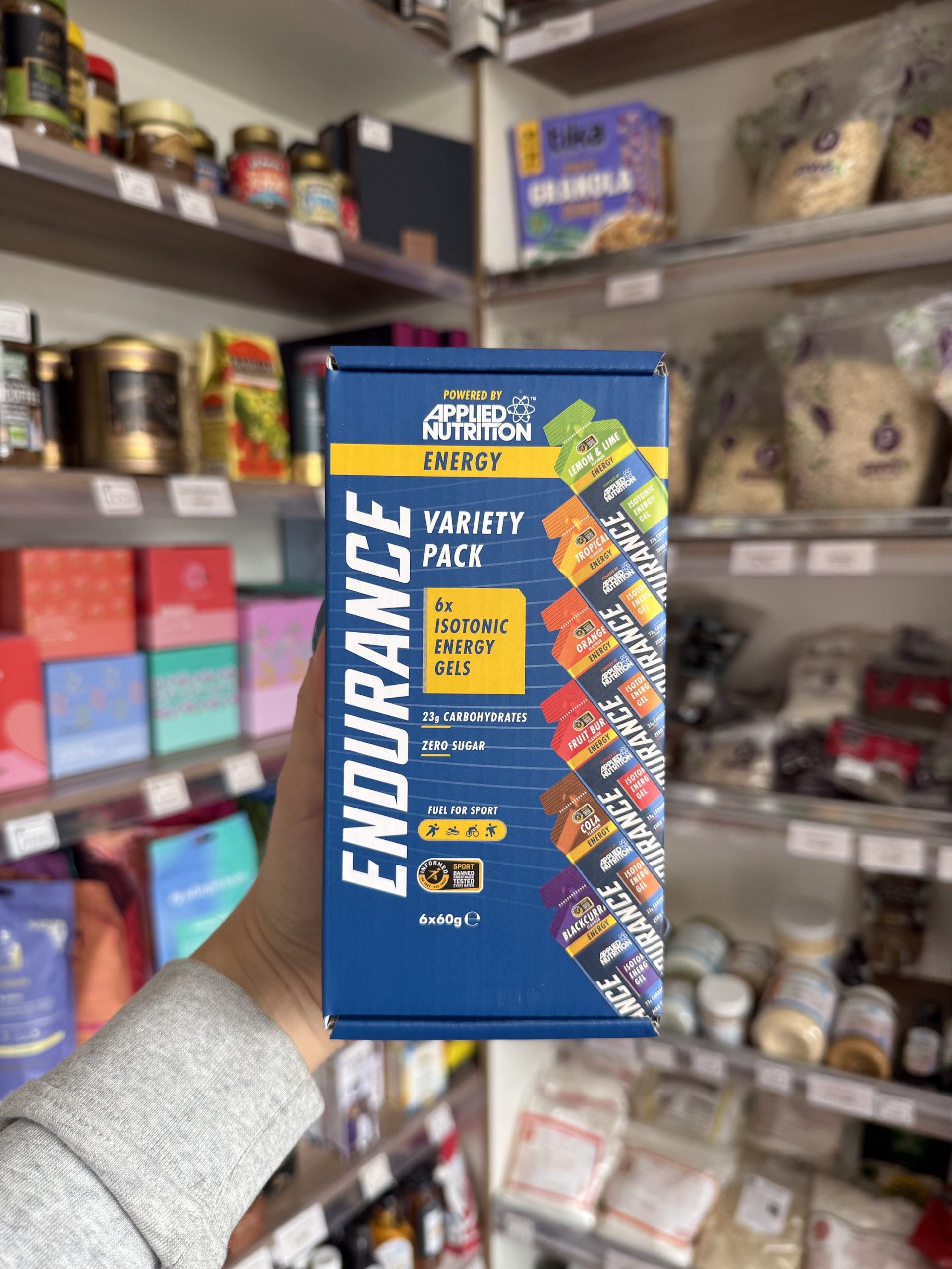 PACK 6 GEL ENERGÉTICO ENDURANCE APPLIED NUTRITION VARIEDAD