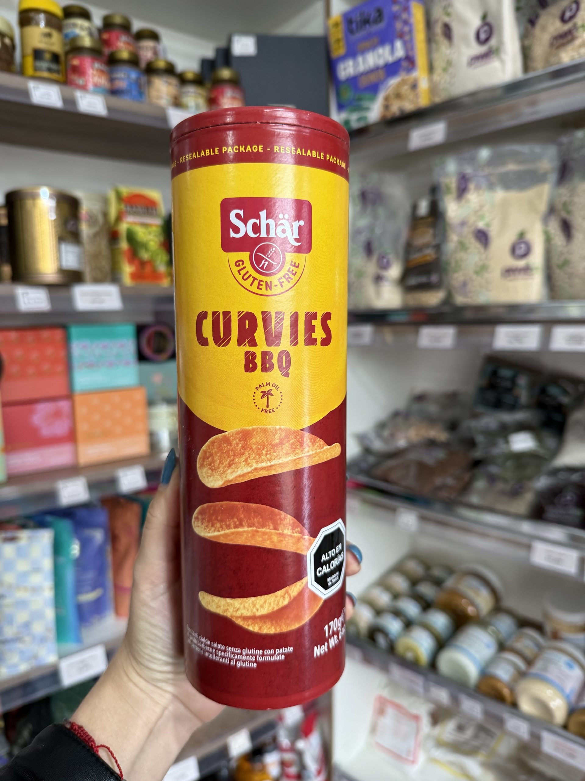 CURVIES BBQ SCHAR 170 GR