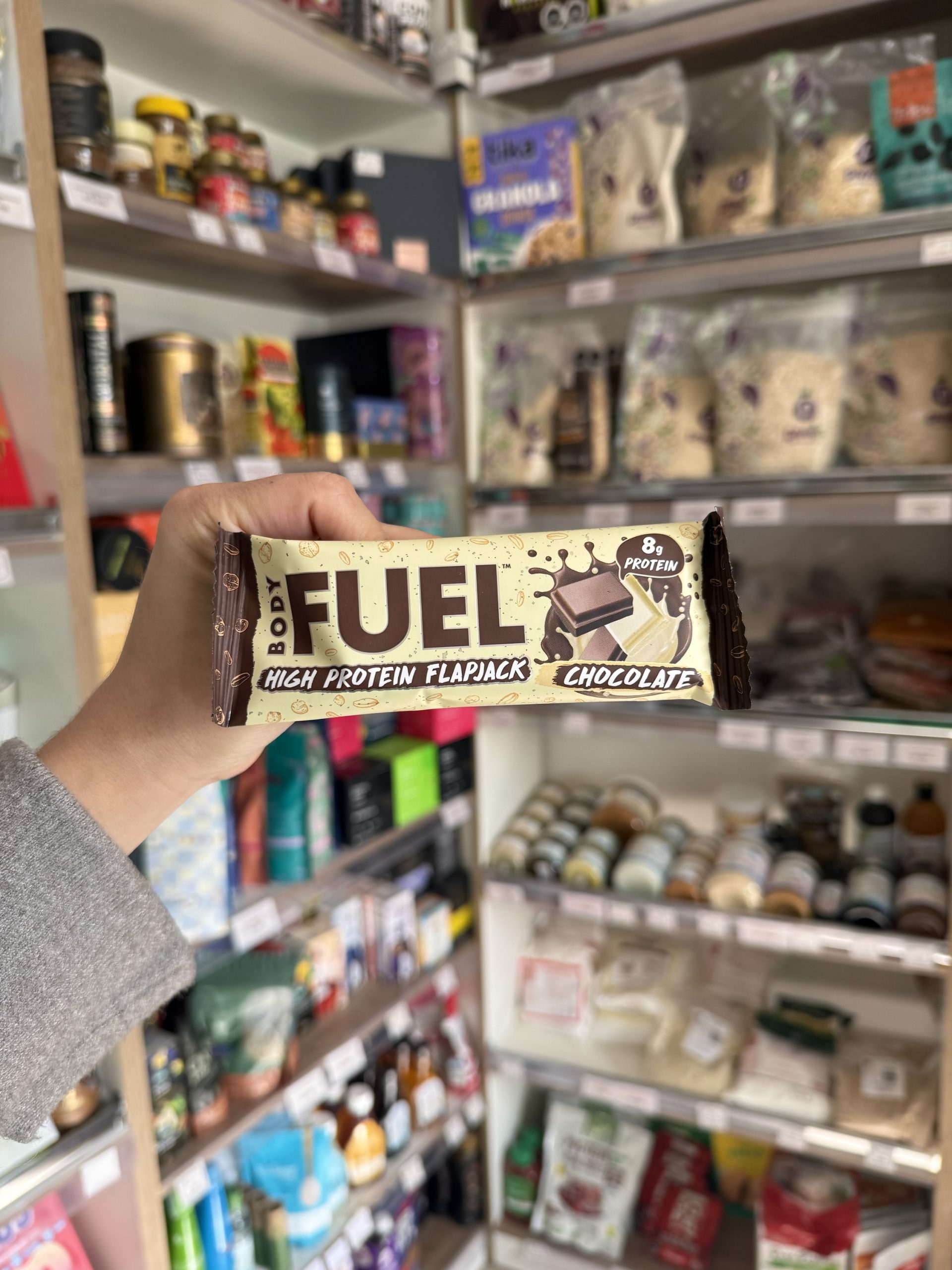BARRA PROTEÍNA DE AVENA BODY FUEL CHOCOLATE