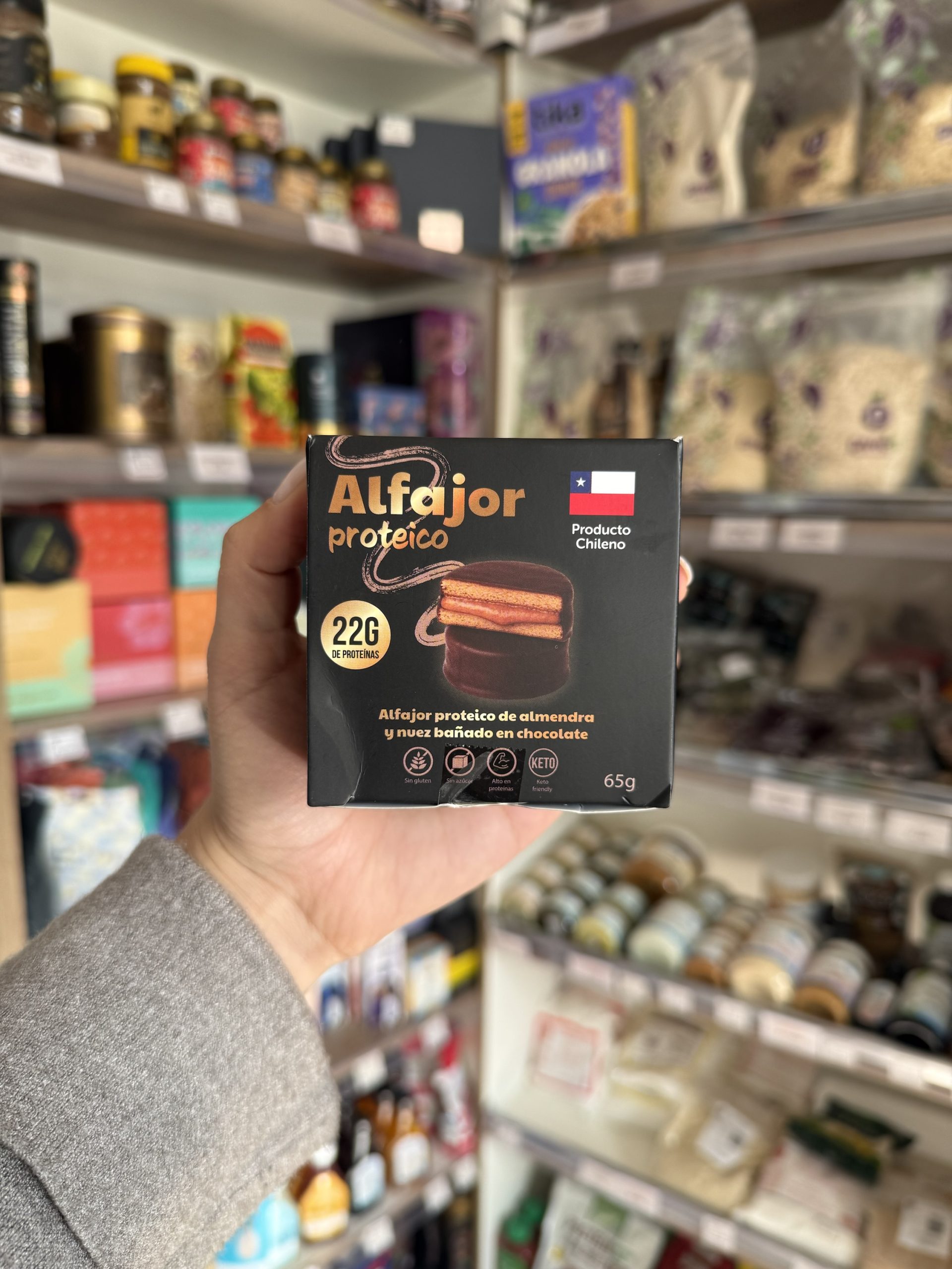 ALFAJOR PROTEICO KETO 65 GR