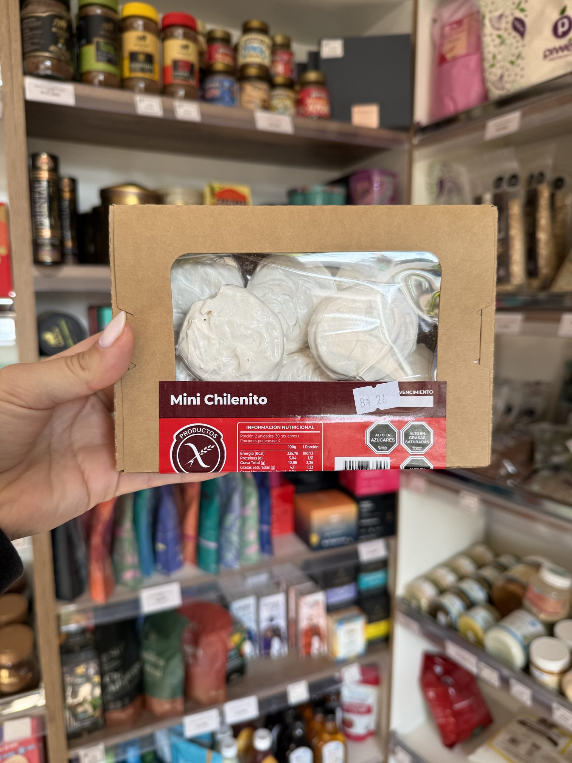 MINI CHILENITO EL PUEBLO SIN GLUTEN 120 gr