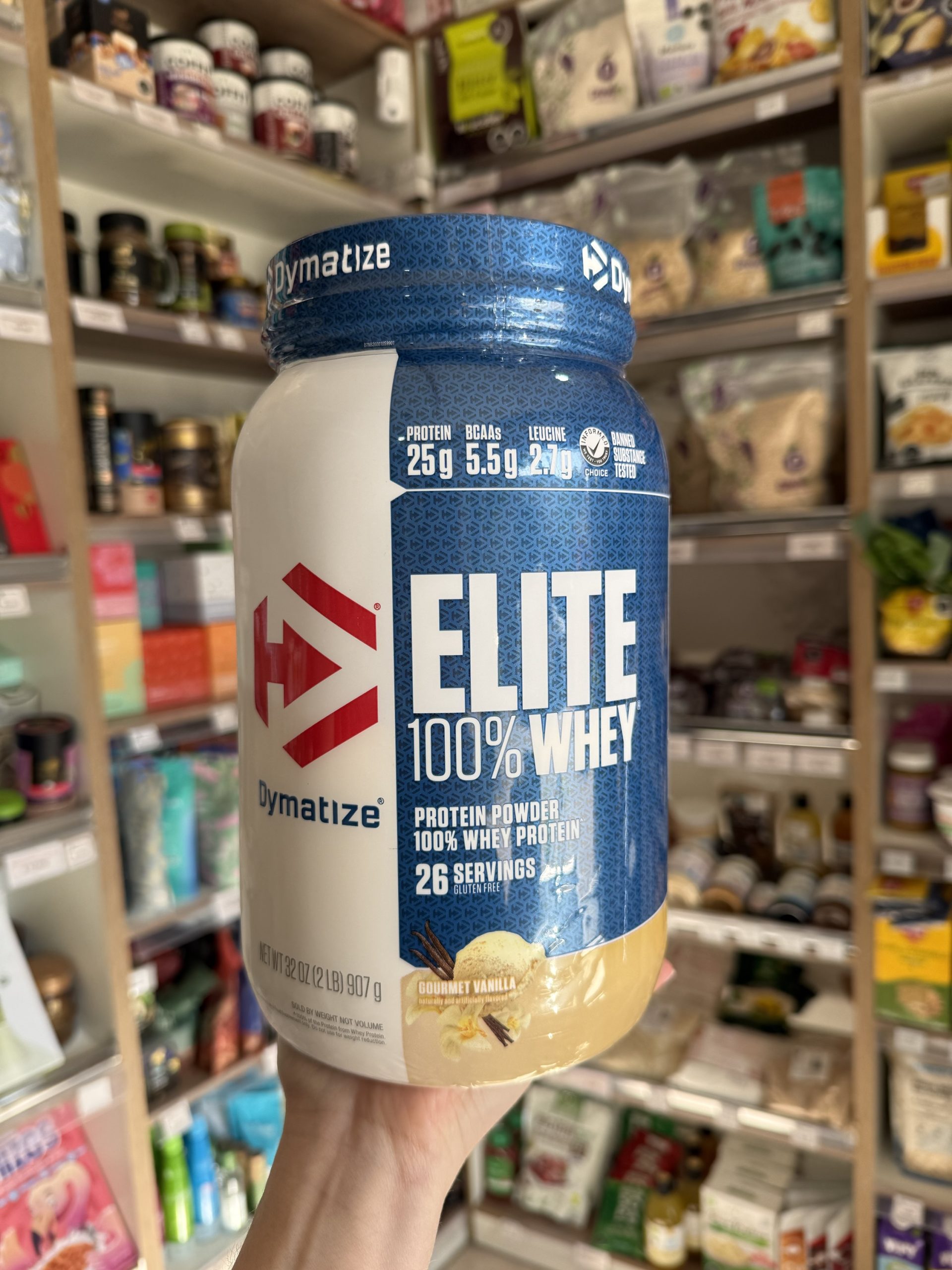 PROTEÍNA ELITE WHEY 2 LBS VAINILLA