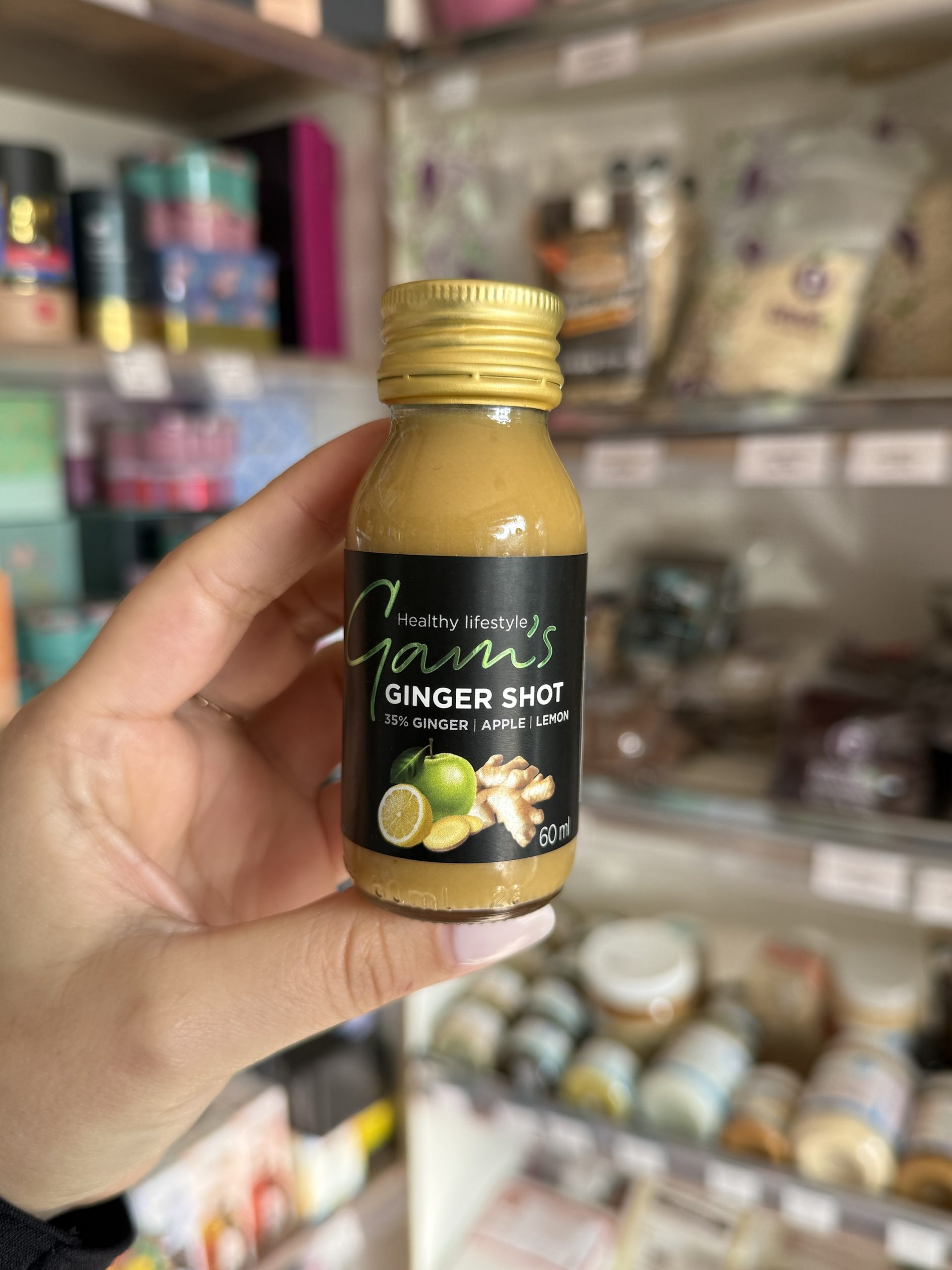 GINGER SHOT MANZANA LIMÓN
