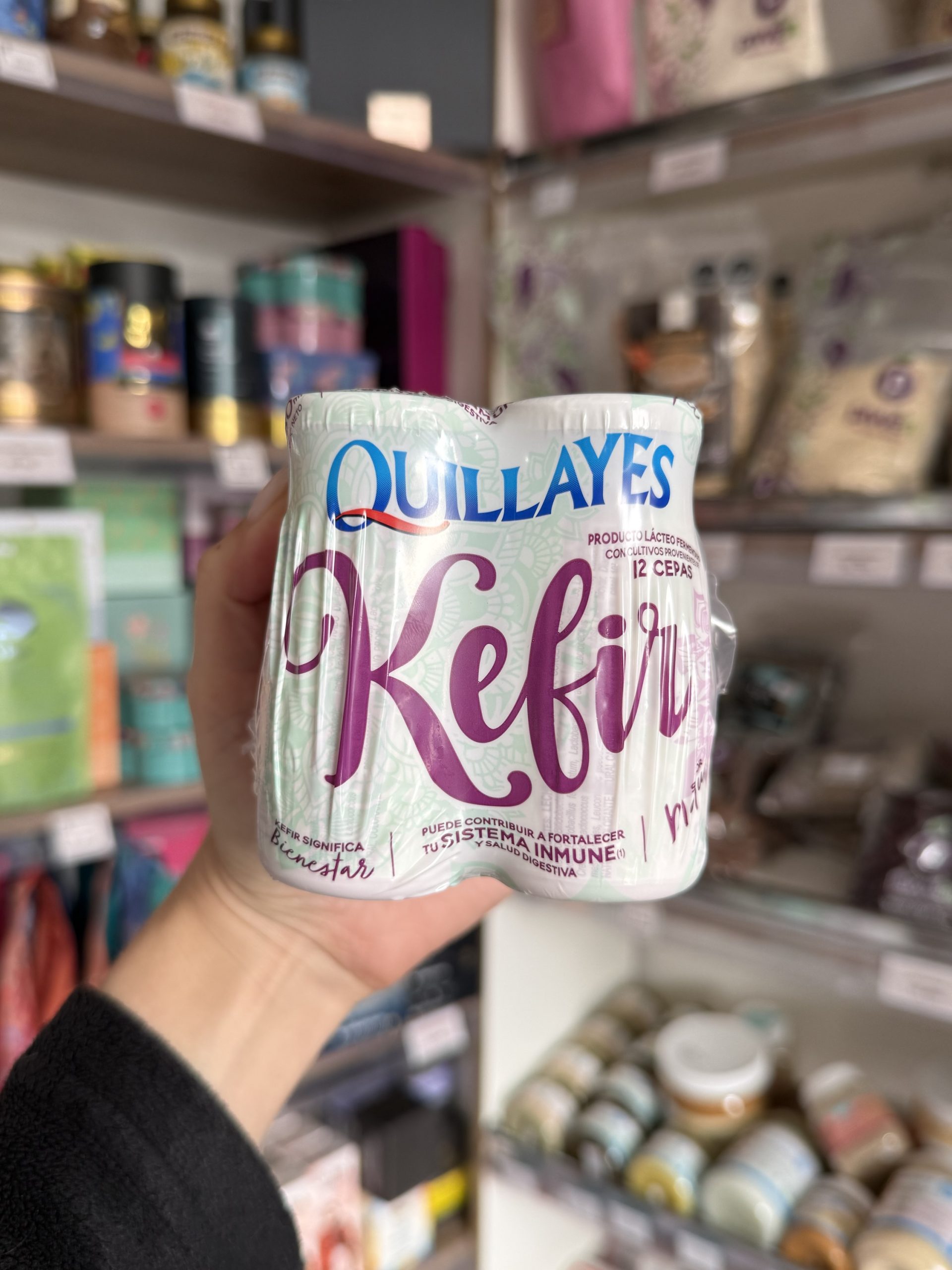 KEFIR SABOR MAQUI QUILLAYES 4×80 ML