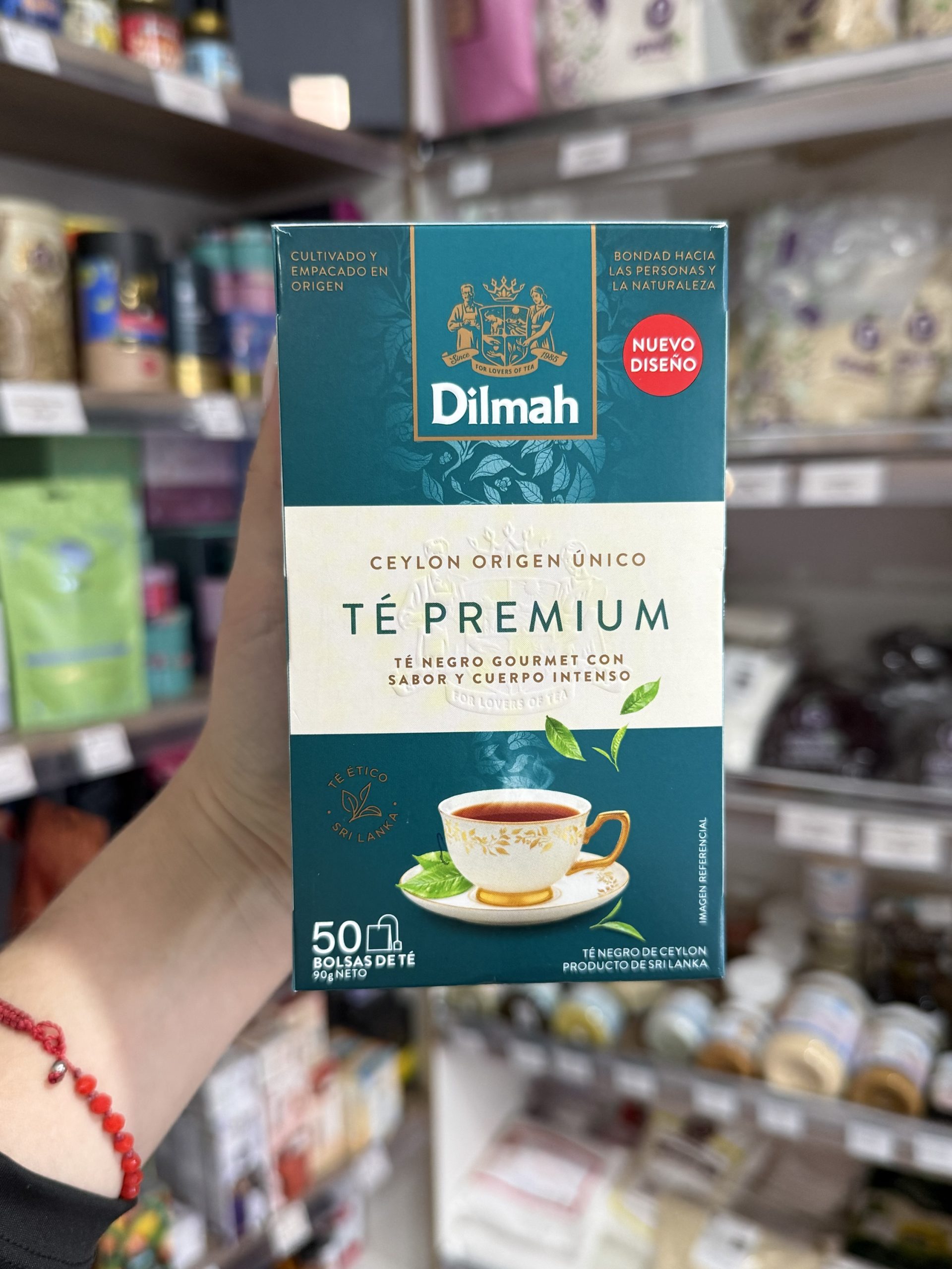 TÉ DILMAH CEYLON 50 BOLSAS