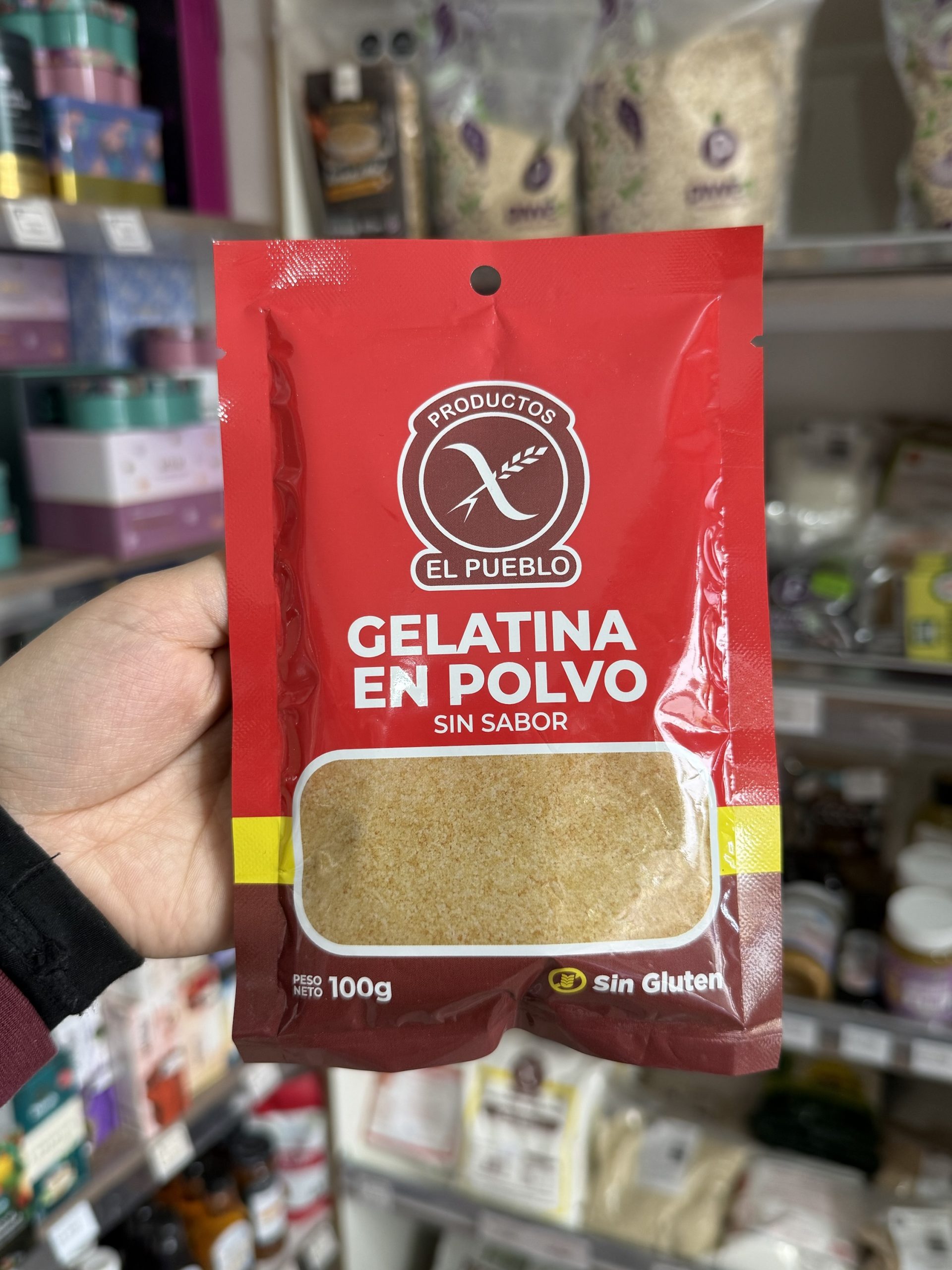 GELATINA SIN SABOR EL PUEBLO 100 GR