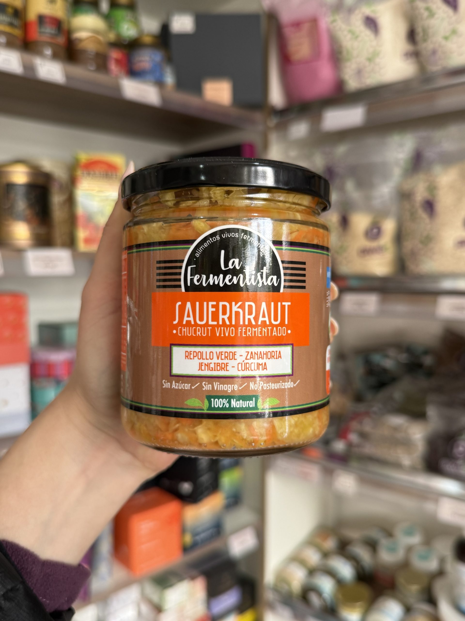 Chucrut Raíces Nobles 400 g La Fermentista