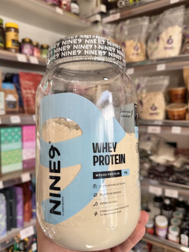 PROTEÍNA WHEY SIN SABOR 1 KG NINE 9