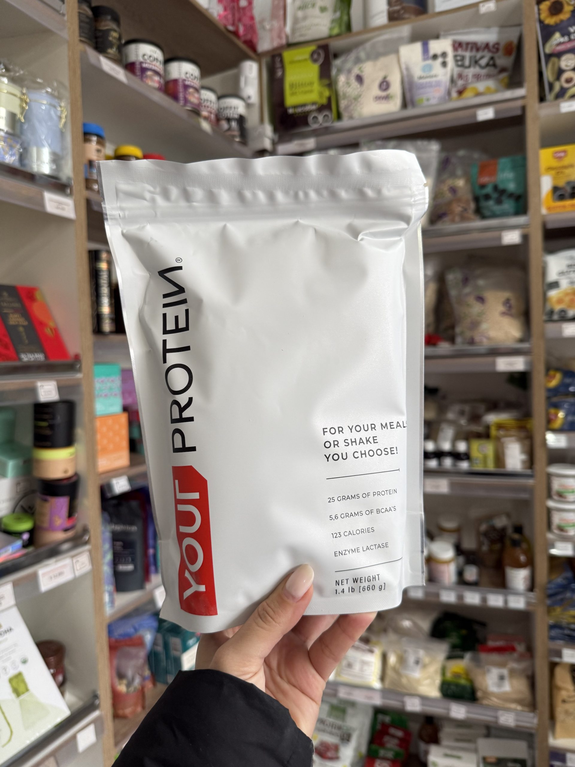 PROTEINA WHEY SIN SABOR REFILL YOUR PROTEIN 660 GR