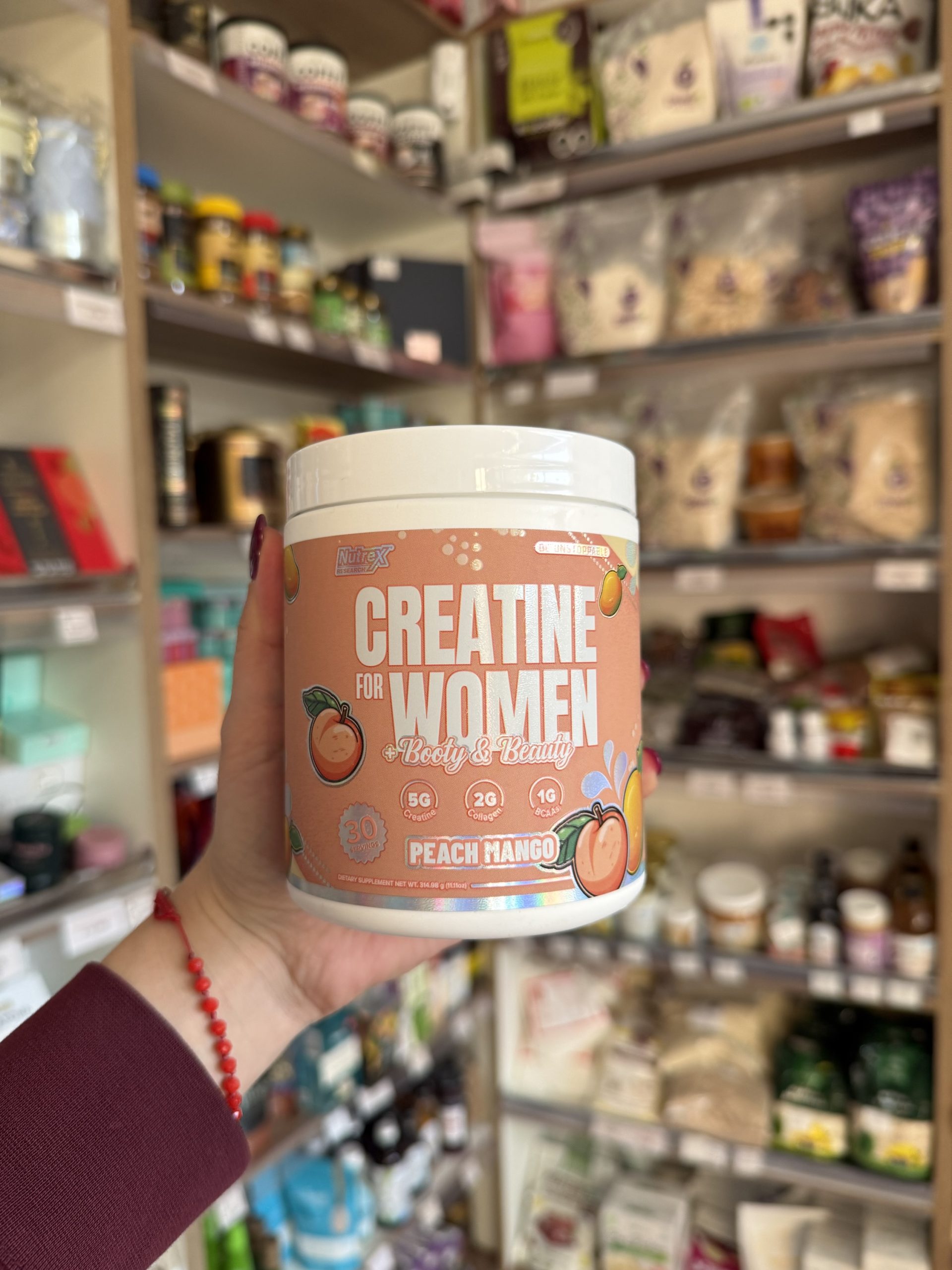 CREATINA NUTREX FOR WOMEN PEACH MANGO 314 GR