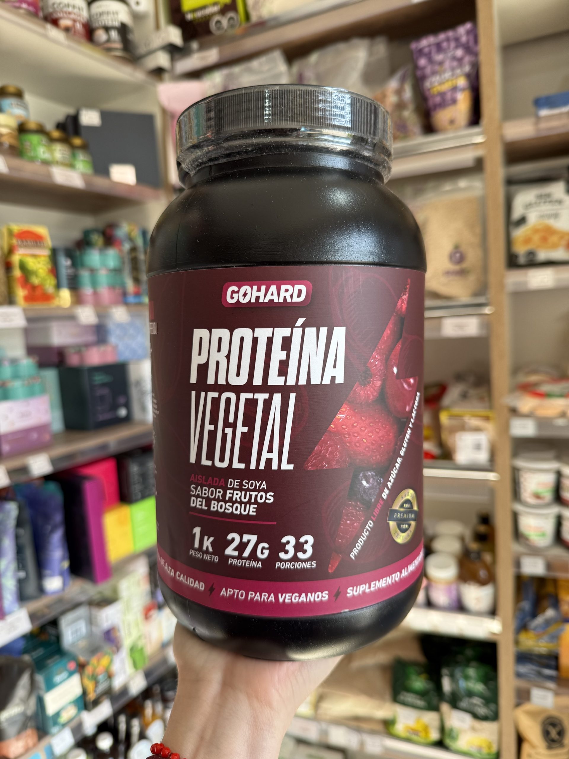 PROTEÍNA GOHARD FRUTOS DEL BOSQUE 1 KG