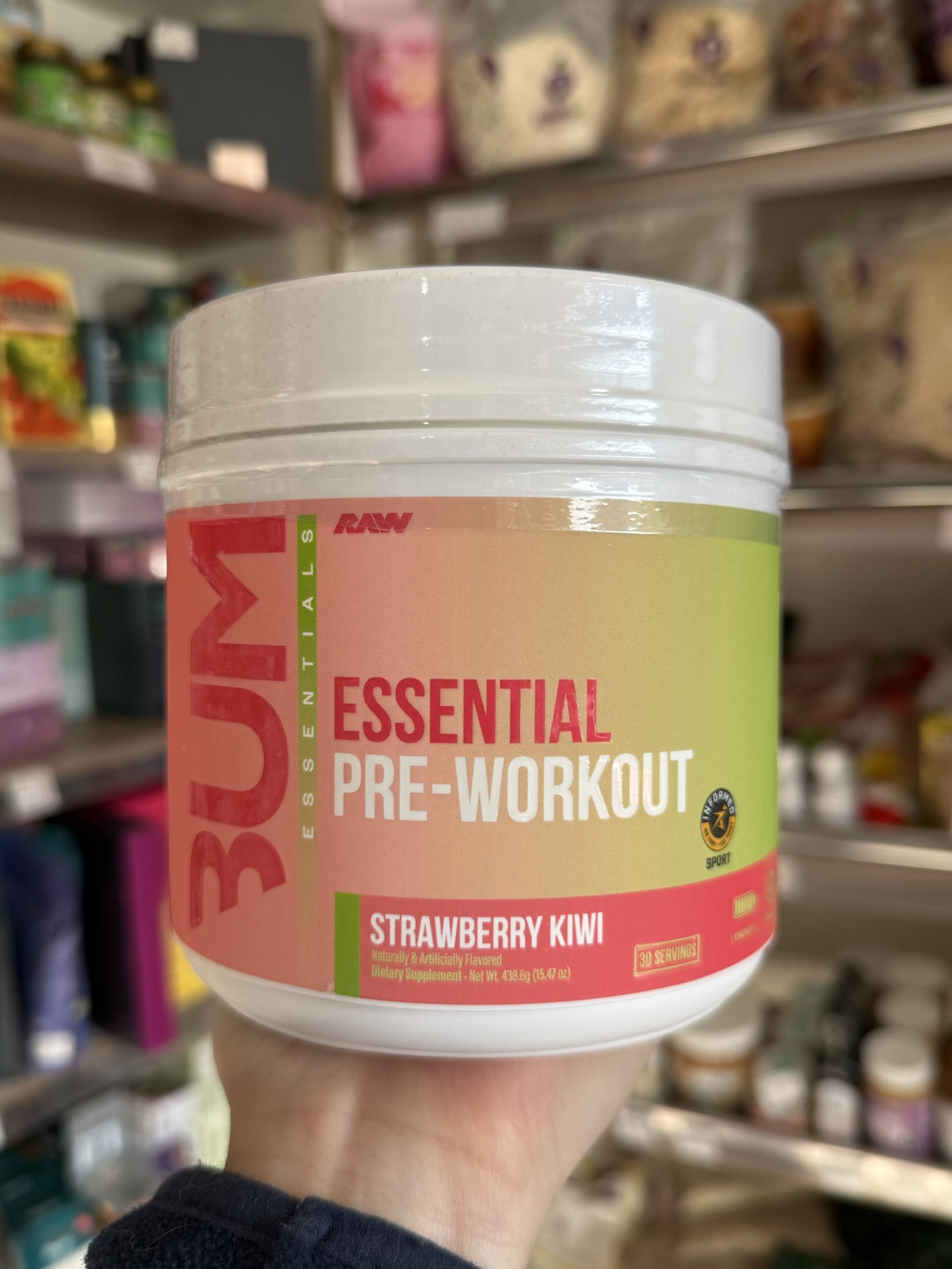 PRE ENTRENO CBUM 438 GR STRAWBERRY KIWI