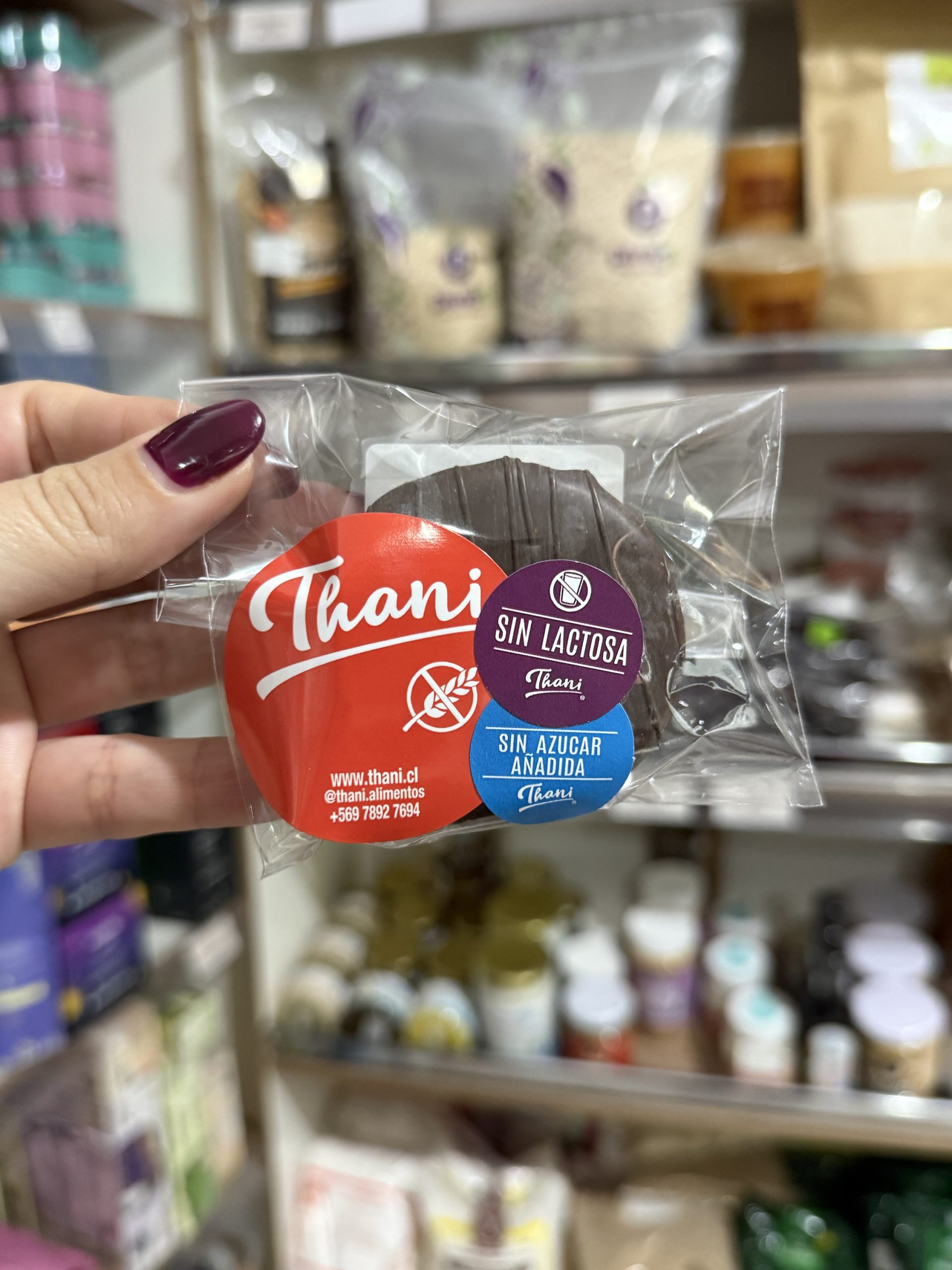 ALFAJOR HOJARASCA CHOCOLATE THANI