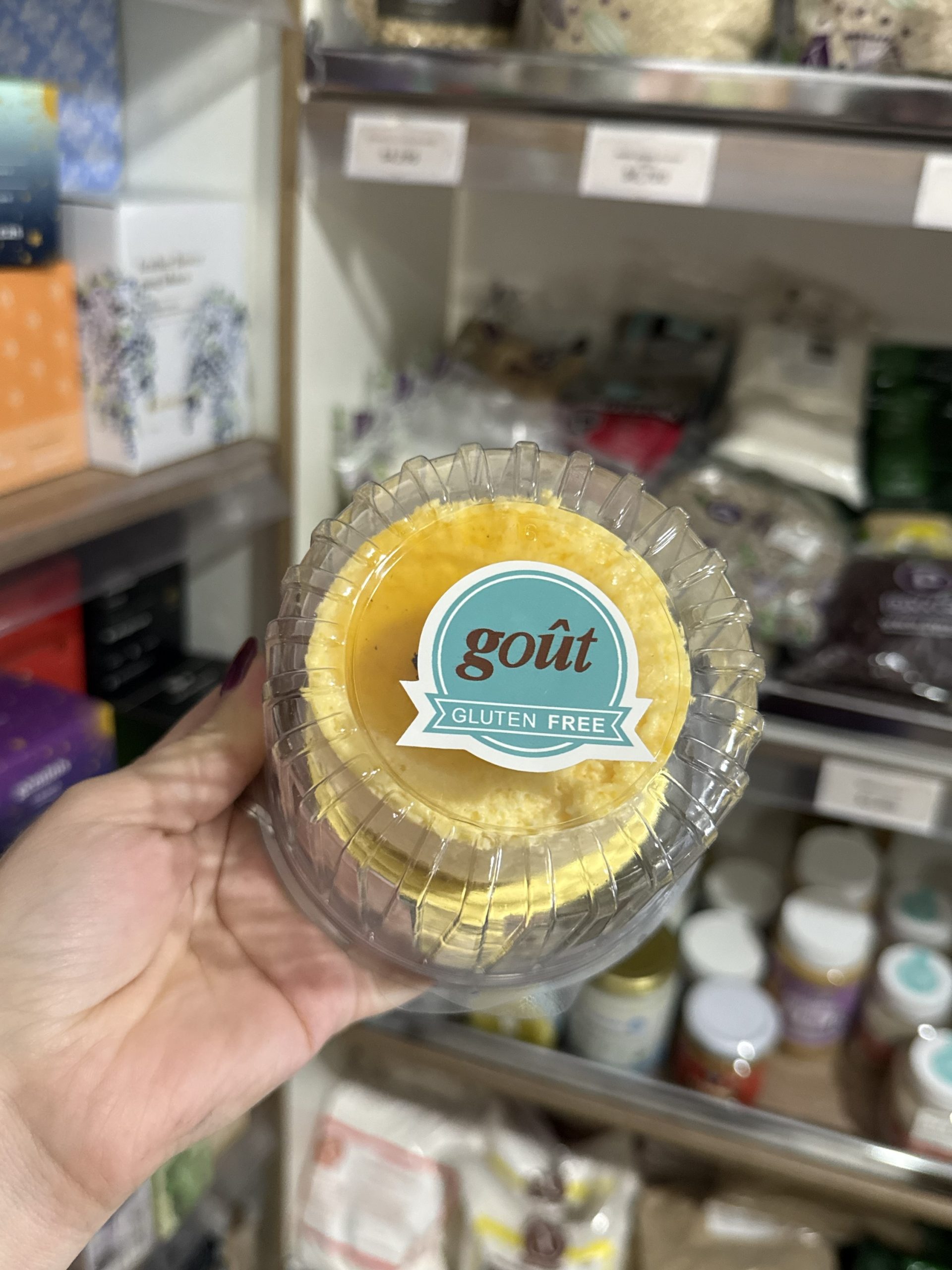 MINI CHEESECAKE MARACUYA SIN GLUTEN GOÛT
