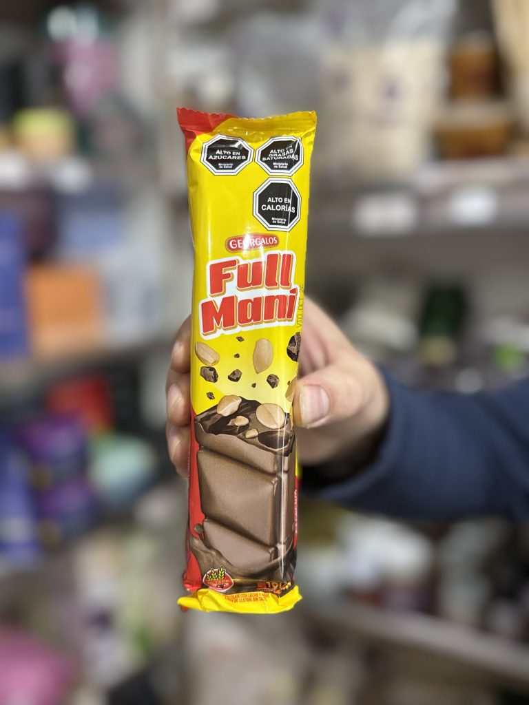 BARRA DE CHOCOLATE MANÍ GEORGALOS 100 GR